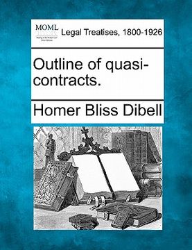 portada outline of quasi-contracts. (en Inglés)