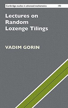 portada Lectures on Random Lozenge Tilings: 193 (Cambridge Studies in Advanced Mathematics, Series Number 193) (en Inglés)