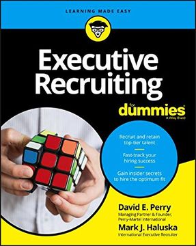 portada Executive Recruiting for Dummies (For Dummies (Business & Personal Finance)) (en Inglés)