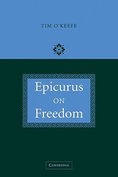 portada Epicurus on Freedom (en Inglés)