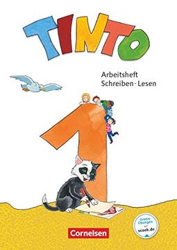 portada Tinto 1 - Neubearbeitung 2018: 1 Schuljahr - Arbeitsheft Schreiben/Lesen: Mit Buchstabenhaus (en Alemán)