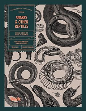 portada Snakes and Other Reptiles: An Image Archive for Artists and Designers (en Inglés)