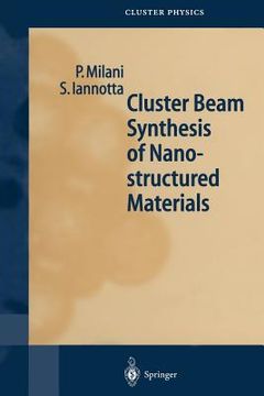 portada cluster beam synthesis of nanostructured materials (en Inglés)