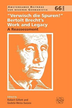 portada verwisch die spuren!. bertolt brecht's work and legacy: a reassessment. (en Inglés)