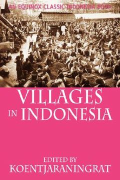 portada villages in indonesia (en Inglés)