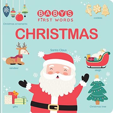portada Baby's First Words: Christmas (en Inglés)