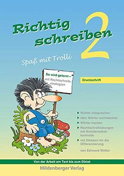 portada Richtig Schreiben - Spaß mit Trolli 2: Druckschrift ( Inhalt Identisch mit 2400-51 ) (in German)