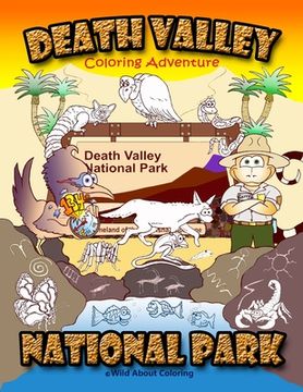 portada Death Valley National Park: Coloring Adventure (in English)