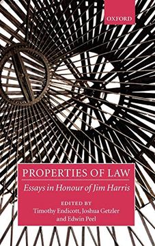 portada Properties of Law: Essays in Honour of jim Harris 