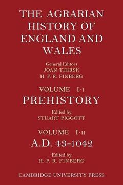 portada The Agrarian History of England and Wales: Volume 1, Prehistory to ad 1042 (en Inglés)