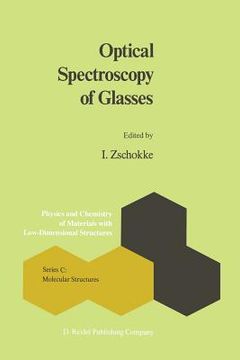 portada Optical Spectroscopy of Glasses (en Inglés)