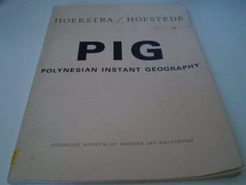 portada Berend Hoekstra, Hilarius Hofstede: Pig Polynesian Instant Geography