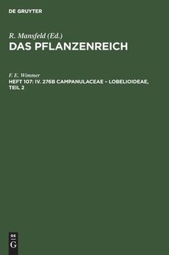 portada IV. 276b Campanulaceae - Lobelioideae, Teil 2 (en Alemán)