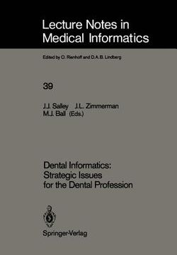 portada dental informatics: strategic issues for the dental profession