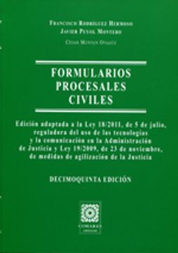 portada Formularios procesales civiles (in Spanish)
