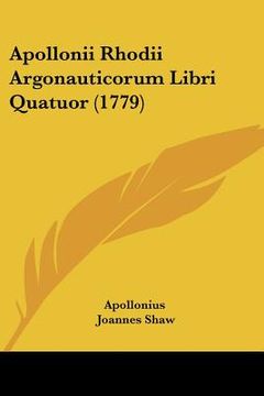 portada apollonii rhodii argonauticorum libri quatuor (1779) (en Inglés)
