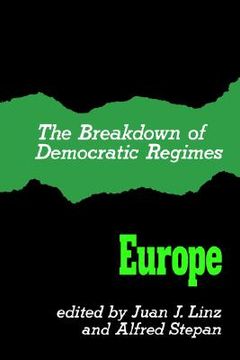 portada the breakdown of democratic regimes: europe