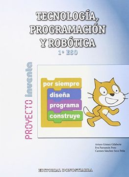 portada Tecnología, Programación y Robótica 1º ESO - Proyecto INVENTA