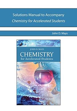 portada Solutions Manual to Accompany Chemistry for Accelerated Students (en Inglés)