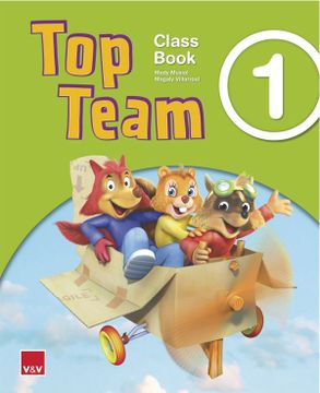 portada Top Team 1º Educacion Primaria. Class Book4 mec