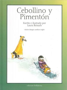 portada Cebollino y Pimenton (Ed. Bilingue Castellano-Ingles)
