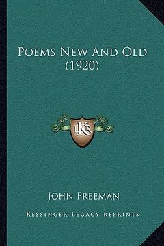 portada poems new and old (1920) (en Inglés)