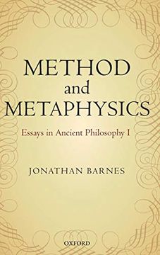 portada Method and Metaphysics: Essays in Ancient Philosophy i (in English)