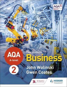portada Aqa A-Level Business Year 2 Fourth Edition (Wolinski and Coates) (en Inglés)