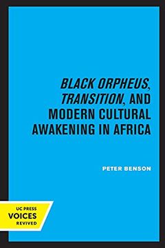 portada Black Orpheus, Transition, and Modern Cultural Awakening in Africa (en Inglés)