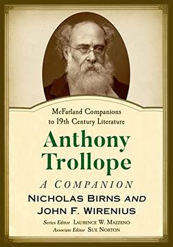 portada Anthony Trollope: A Companion (Mcfarland Companions to 19Th Century Literature) (in English)