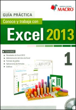 portada Guia Practica. Conoce y Trabaja con Excel 2013
