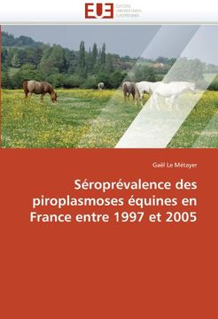 portada Seroprevalence Des Piroplasmoses Equines En France Entre 1997 Et 2005
