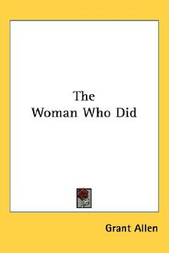 portada the woman who did (en Inglés)