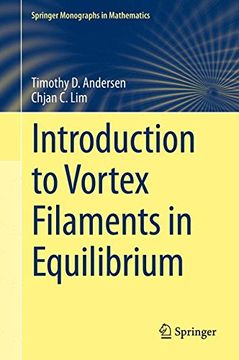 portada Introduction to Vortex Filaments in Equilibrium (Springer Monographs in Mathematics)