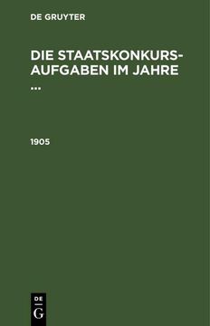 portada 1905 (in German)
