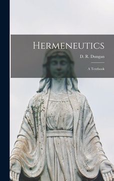 portada Hermeneutics; a Textbook (in English)