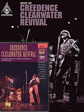 portada Creedence Clearwater Revival Guitar Pack: Includes Best of Creedence Clearwater Revival Book and Creedence Clearwater Revival dvd (Guitar Recorded Versions) (en Inglés)
