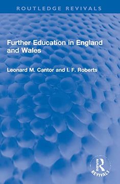 portada Further Education in England and Wales (Routledge Revivals) (en Inglés)