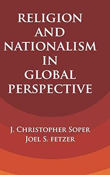 portada Religion and Nationalism in Global Perspective (Cambridge Studies in Social Theory, Religion and Politics) (en Inglés)