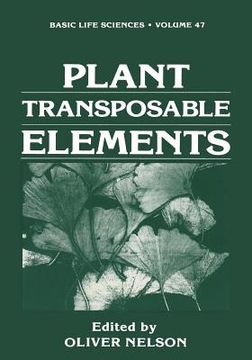 portada Plant Transposable Elements (en Inglés)