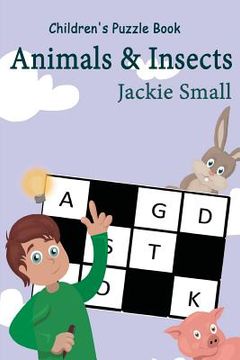 portada Children's Puzzle Book: Animals & Insects (en Inglés)