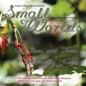 portada Small Worlds, Of Bees and Trees and Butterfly Knees, A Book of Classic Poetry for Children: Nature with a Touch of Whimsy (en Inglés)