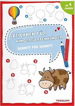 portada Zeichnen für Kindergartenkinder. Schritt für Schritt: Für Kinder ab 4 Jahren (en Alemán)
