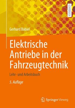 portada Elektrische Antriebe in der Fahrzeugtechnik (en Alemán)
