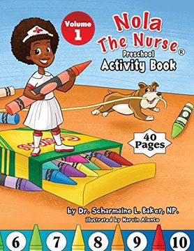 portada Nola The Nurse(r) Preschool Activity Book