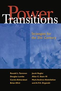 portada power transitions: strategies for the 21st century (en Inglés)