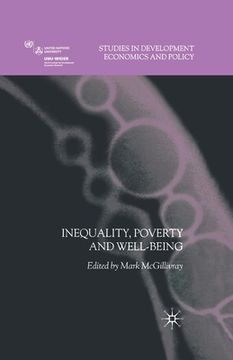 portada Inequality, Poverty and Well-Being (en Inglés)