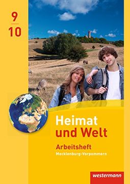 portada Heimat und Welt - Ausgabe 2014 für Regionale Schulen in Mecklenburg-Vorpommern: Arbeitsheft 9 /10 (en Alemán)