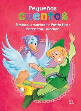 portada Pack: Simbad el Marino, el Patito Feo, Peter pan y Aladino (Pequeños Cuentos)