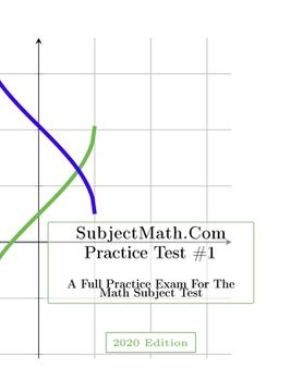 portada SubjectMath.com Practice Test #1, 2020 Edition (in English)